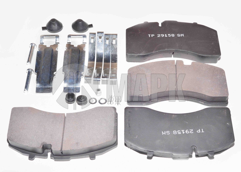 Колодки дисковые 29158 (29171) с рем.компл., (210.8x108x30) KNORR SB4309T(SK7) (TrailerParts)